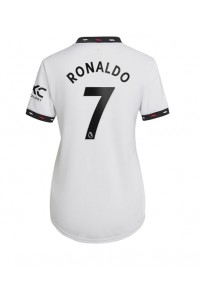 Manchester United Cristiano Ronaldo #7 Fotballdrakt Borte Klær Dame 2022-23 Korte ermer